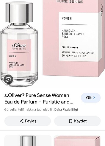 Orjinal S.oliver parfum 