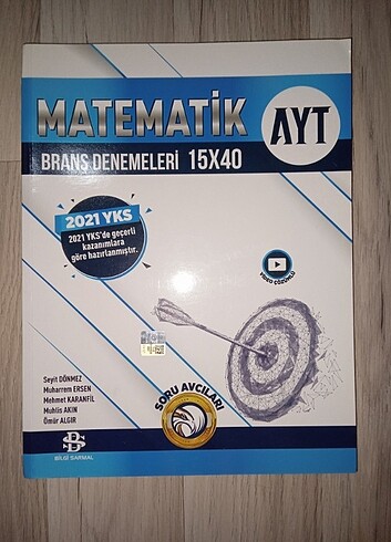 Bilgisarmal ayt matematik denemesi