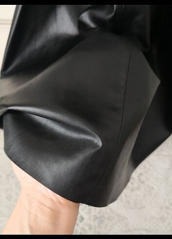 Zara deri etek - Görsel 5