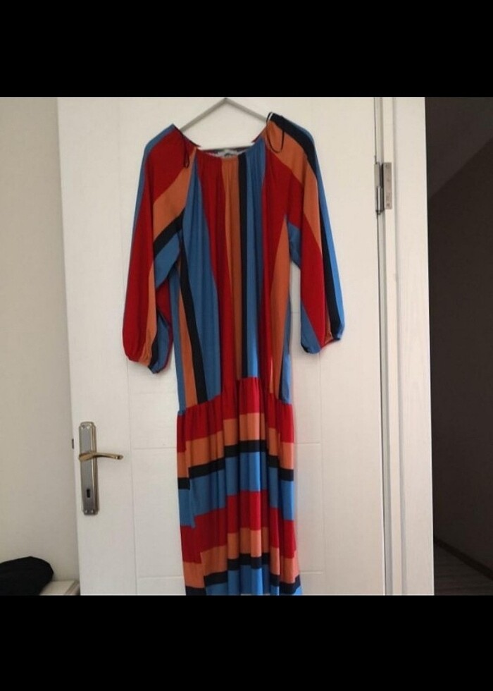 Zara uzun elbise e - Görsel 3