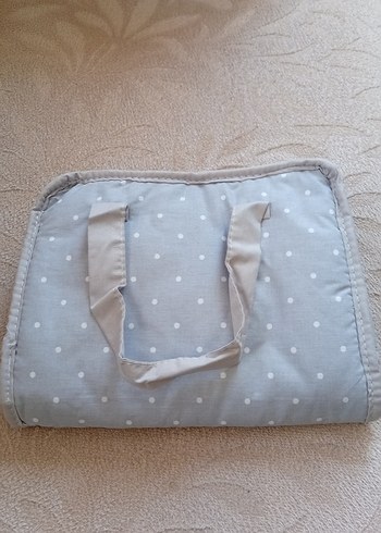 Gri Baskılı Sudocrem Bebek Çantası - Görsel 3