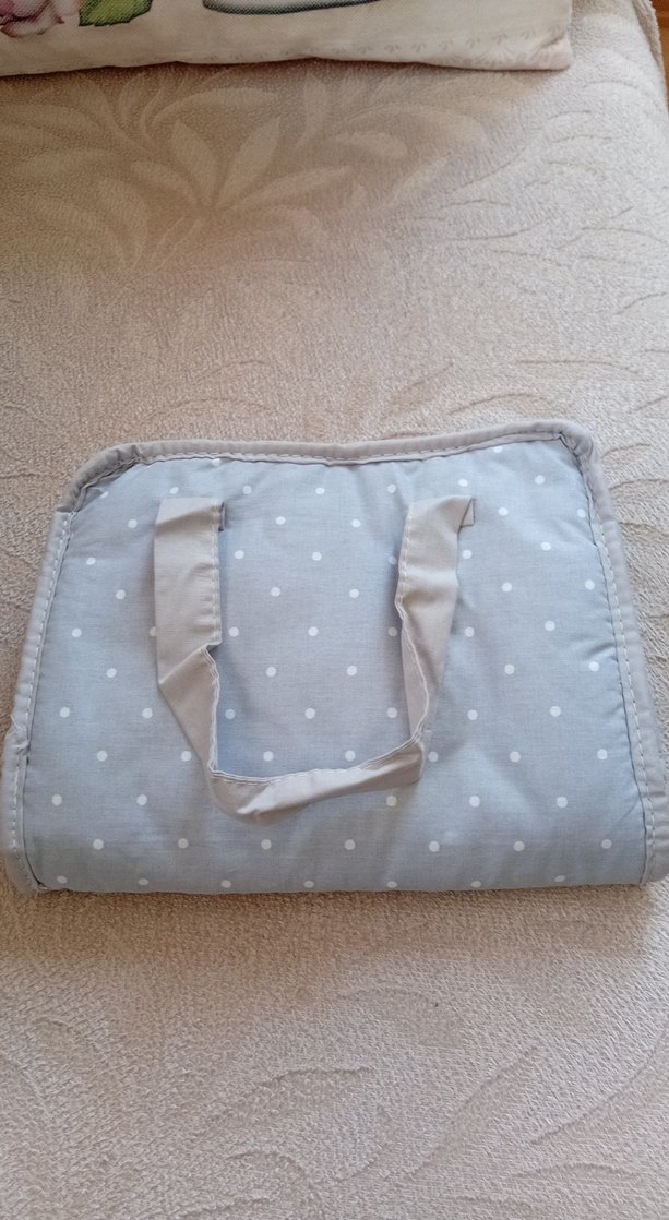 Gri Baskılı Sudocrem Bebek Çantası - Görsel 3