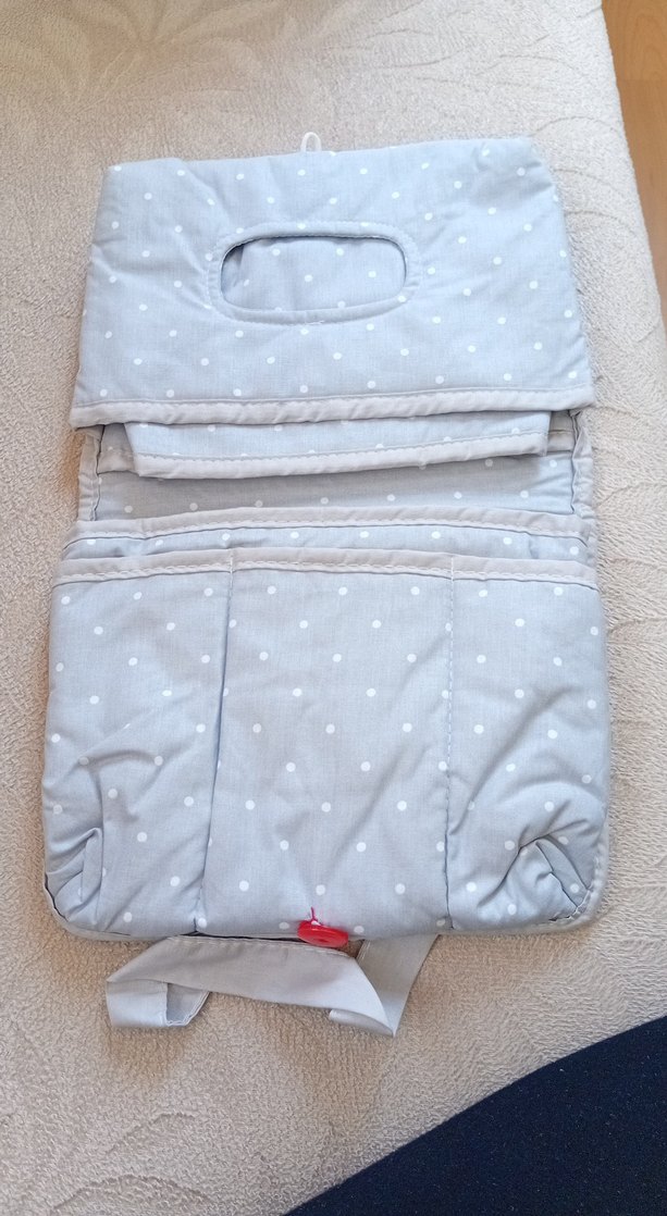 Gri Baskılı Sudocrem Bebek Çantası - Görsel 2