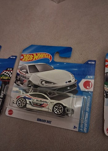 Hot Wheels subaru brz , porsche 904 , bmw m3 - Görsel 3