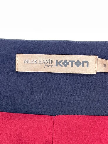 38 Beden lacivert Renk Koton Blazer %70 İndirimli.