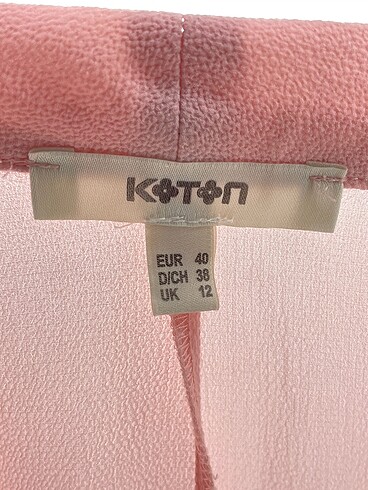 40 Beden pembe Renk Koton Bluz %70 İndirimli.