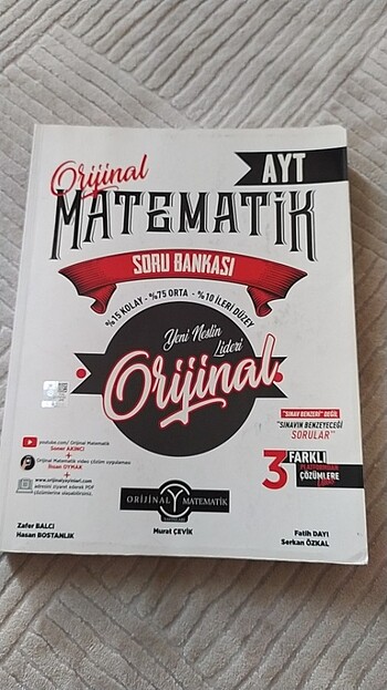 orijinal ayt matematik 