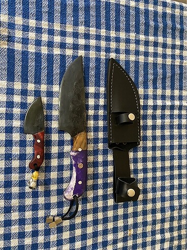 Diğer Babalı oğullu Dövme Çelik bıçak