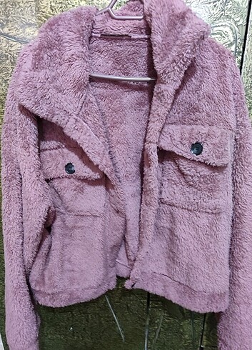 Peluş ceket 