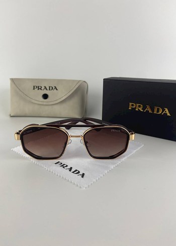 Prada Koyu Kahverengi Klasik Gözlük