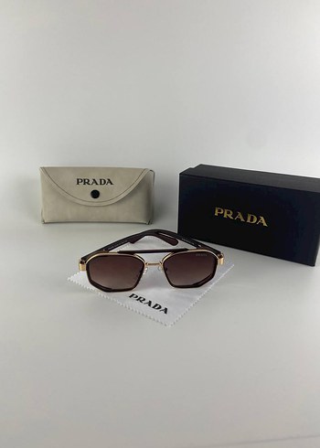 Beden kahverengi Renk Prada Koyu Kahverengi Klasik Gözlük