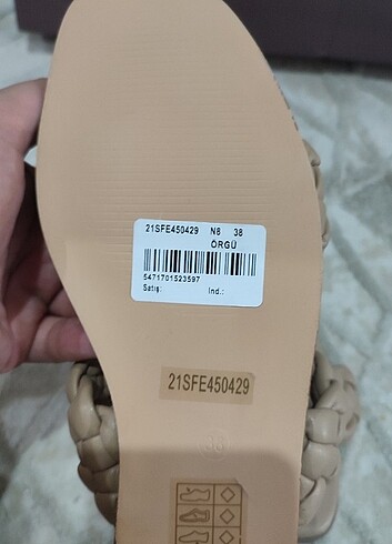 38 Beden camel Renk Bej terlik