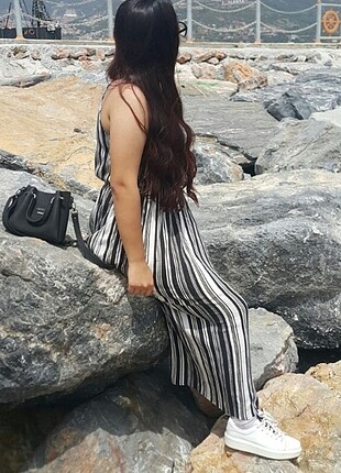 Çizgili elbise