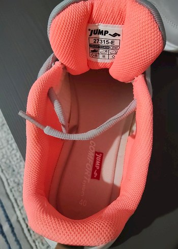 Kadın Gri Bağcıklı Spor Ayakkabı - Görsel 4