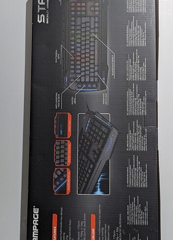  Beden Rampage KB-R63 Stage Klavye 