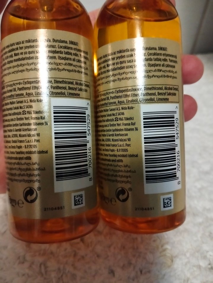 Pantene Argan Özlü Saç Yağı - Görsel 3