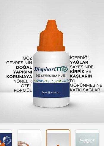 BlephariTTO Göz Çevresi Bakım Jeli 20ml - Görsel 2