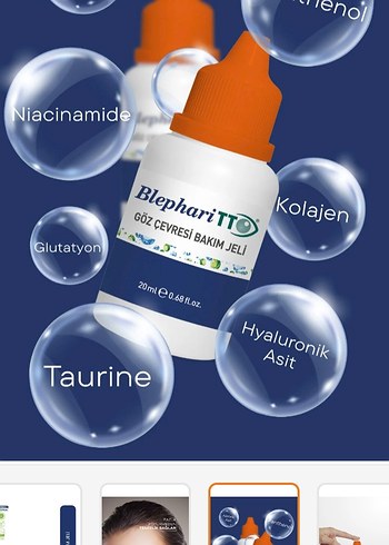 BlephariTTO Göz Çevresi Bakım Jeli 20ml - Görsel 3
