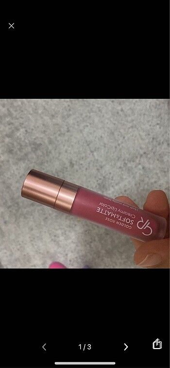 Golden rose soft matte ruj