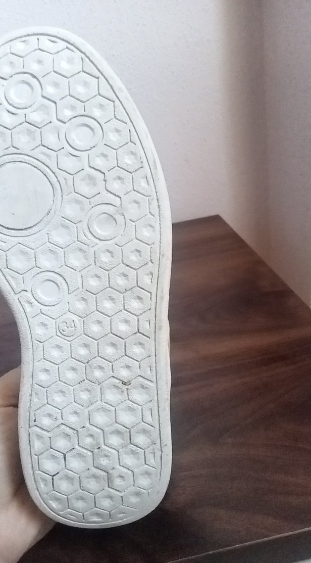 Kız Çocuk Çok Renkli Cırt Cırtlı Spor Ayakkabı - Görsel 2