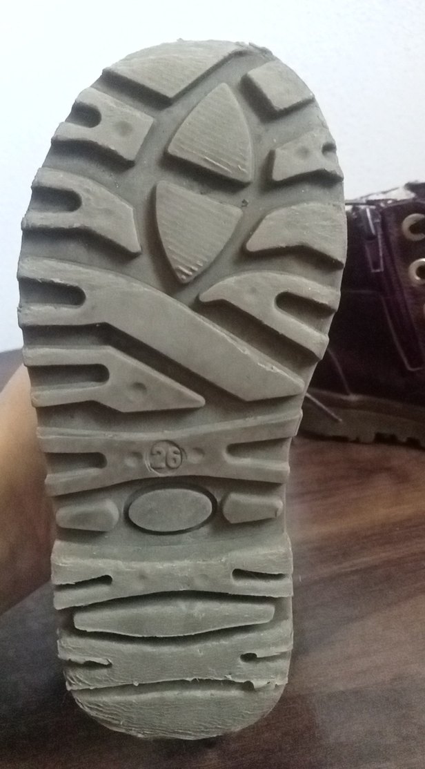 Kız Çocuk Kahverengi Deri Tokalı Bot İçi yünlü kinetix marka - Görsel 4