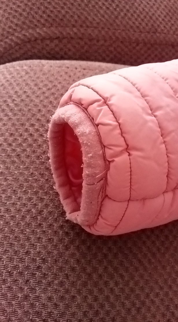 Kız Çocuk Pembe Kapüşonlu Fermuarlı Mont - Görsel 4