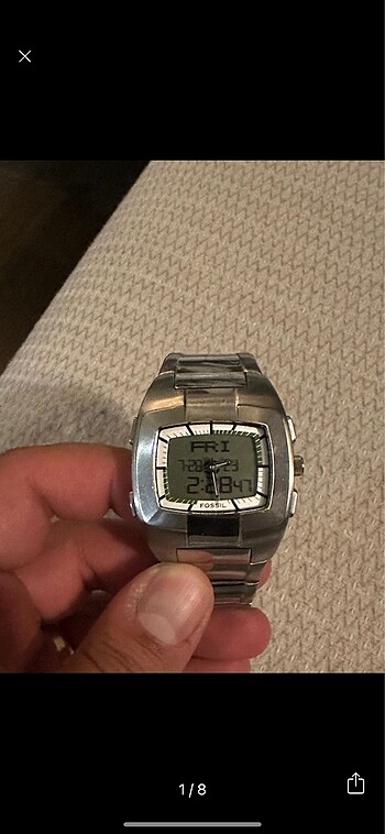 Fossil JR8748 Vintage Klasik & Dijital Saat