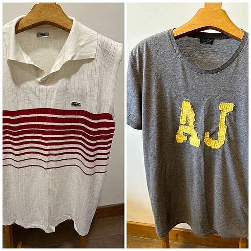 İkili TShirt AJ & Lacoste