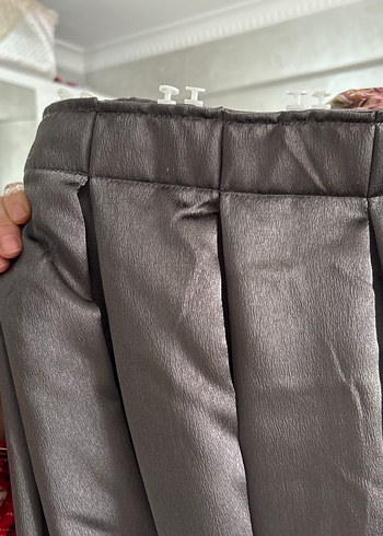 Koyu Kahverengi Çağdaş Düz Fon Perde - Görsel 6