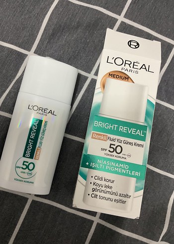L'Oréal Paris L'Oréal Paris Bright Reveal SPF 50 Yüz Güneş Kremi