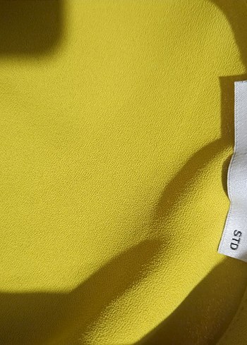 Sarı (Yağ yeşili) Uzun Kollu Kadın Tunik - Görsel 4