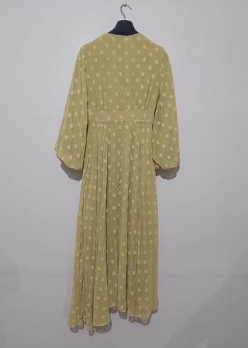 Sarı Bohem Uzun Elbise - Görsel 5