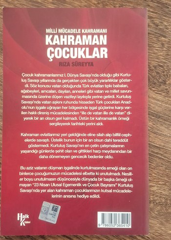  Milli Mücadele Kahramanı Çocuklar - Rıza Süreyya