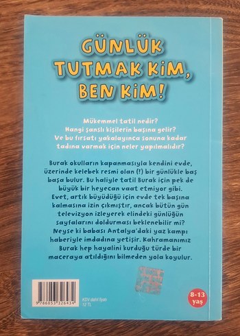  Günlük Tutmak Kim, Ben Kim! - Çocuk Kitabı