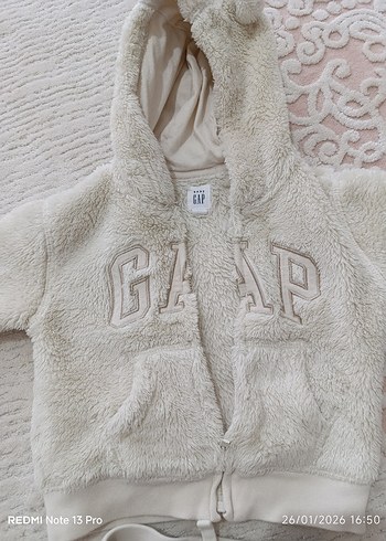 Kız Çocuk Beyaz Peluş Eşofman Takımı - Görsel 3