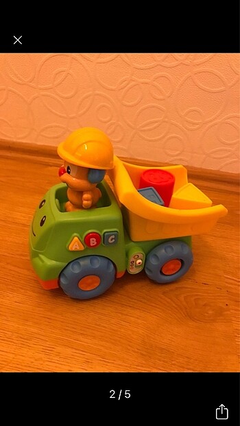 Fisher Price Eğitici Köpekçiğin Kamyonu