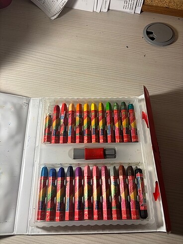 FABER CASTELL 24 LÜ PASTEL BOYA
 - Görsel 3