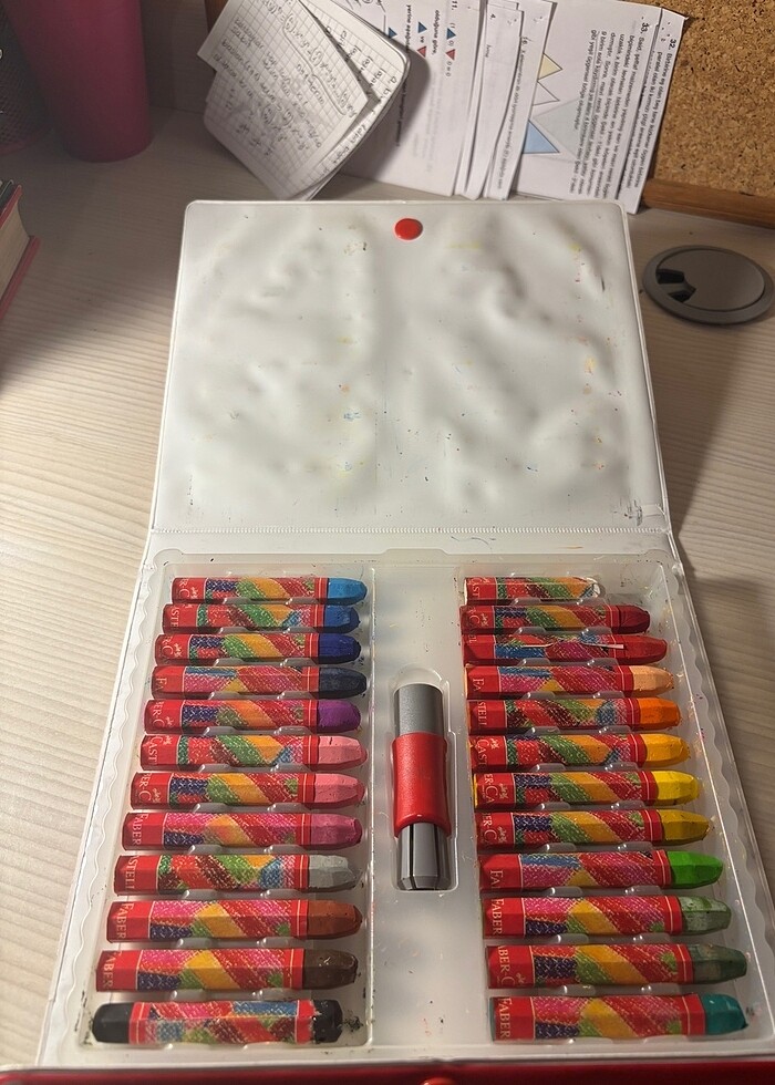 FABER CASTELL 24 LÜ PASTEL BOYA
 - Görsel 2