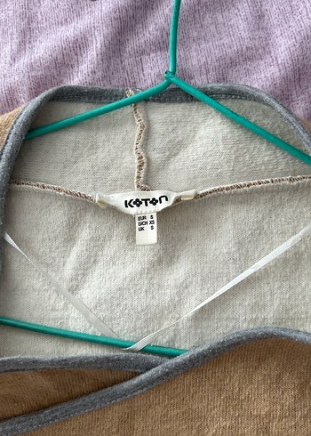 Bej Kadın Keten Midi Boy Düğmeli Ceket - Görsel 3