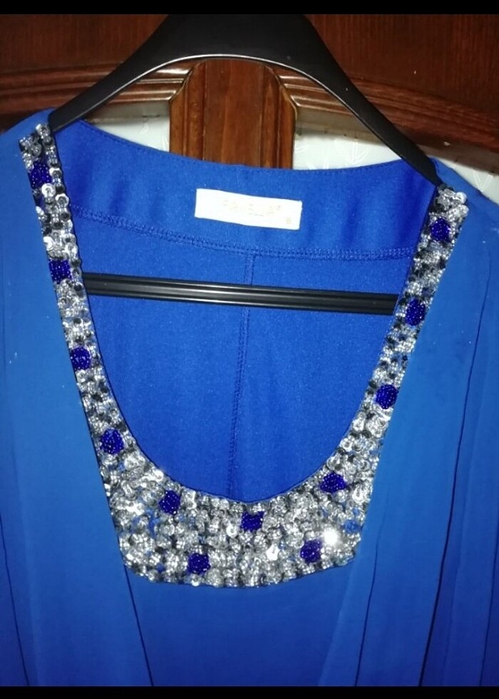 Uzun abiye elbise - Görsel 4