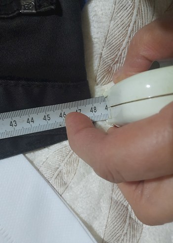 Zara Erkek Siyah Baskılı Fermuarlı Pantolon - Görsel 3