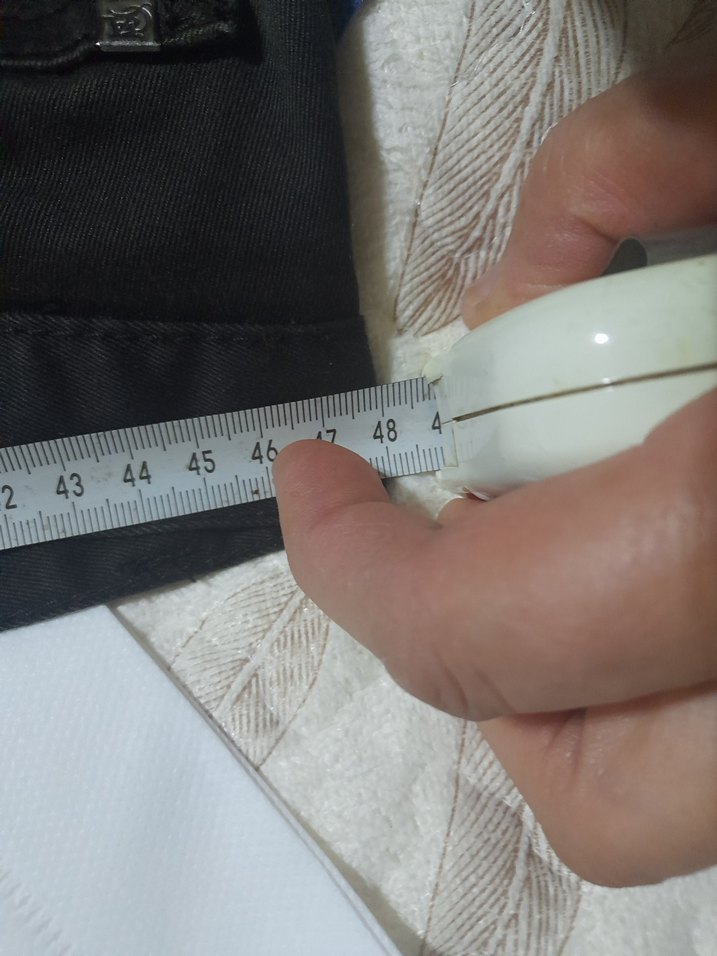 Zara Erkek Siyah Baskılı Fermuarlı Pantolon - Görsel 3