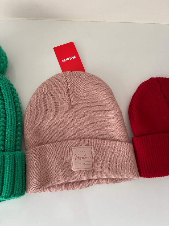 Bej Örgü Kadın Bere - Basic Street Wear - Görsel 2