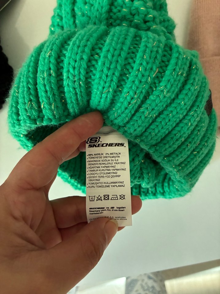 Kadın Siyah Street Wear Bere - Görsel 5