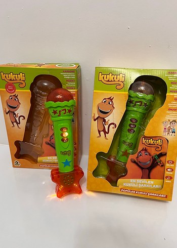 Renkli Kukuli Mikrofon Müzik Oyuncağı - Görsel 2