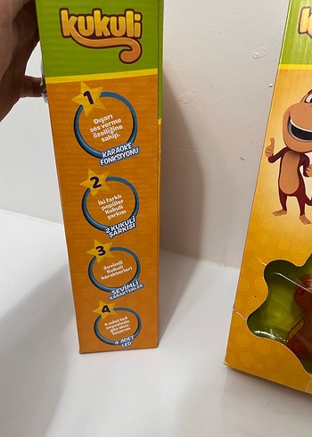 Renkli Kukuli Mikrofon Müzik Oyuncağı - Görsel 9