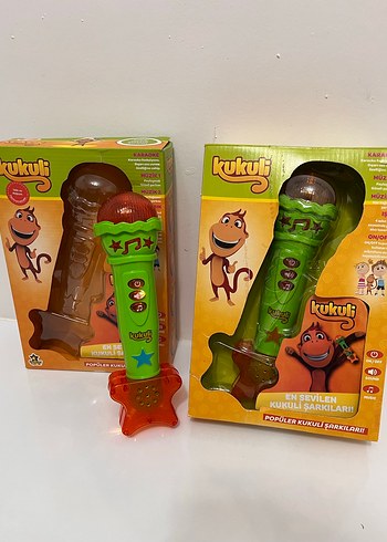 Renkli Kukuli Mikrofon Müzik Oyuncağı - Görsel 3