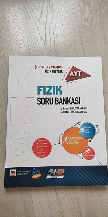 2023 Basım Hiç Kullanılmamış Hız Ve Renk Ayt Fizik Soru Bankası 