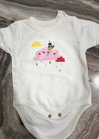 Uzun Kollu Renkli Baskılı Bebek Body - Görsel 3