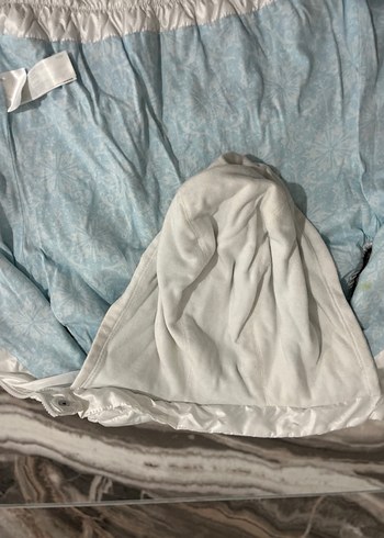 Kız Çocuk Nakışlı Beyaz Fermuarlı Yelek - Görsel 7